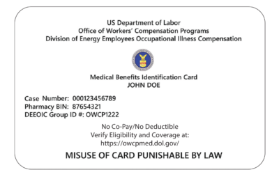 DOL White Card Example